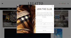 Desktop Screenshot of legattolifestyle.com